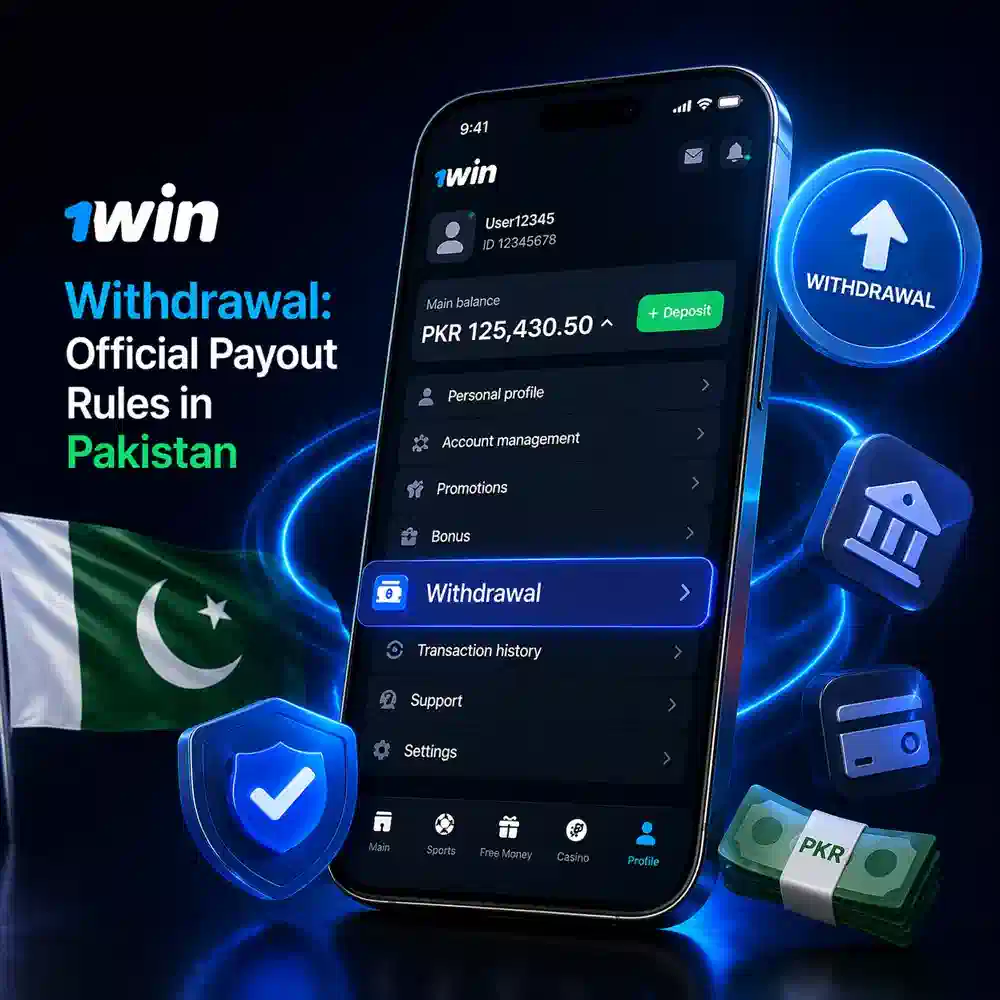 1win Withdrawal Pakistan Official Payout Rules and Security