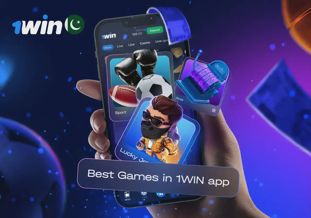 1win app game section