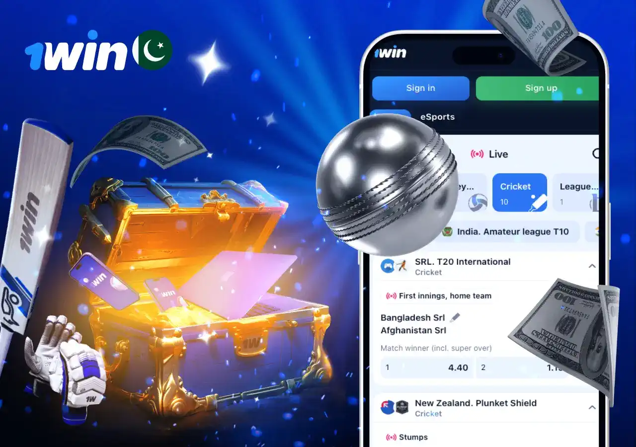 1win cricket tournaments