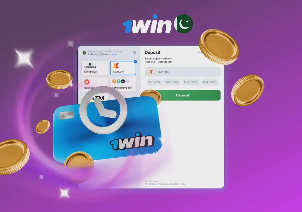 1win deposit with Bank transfer