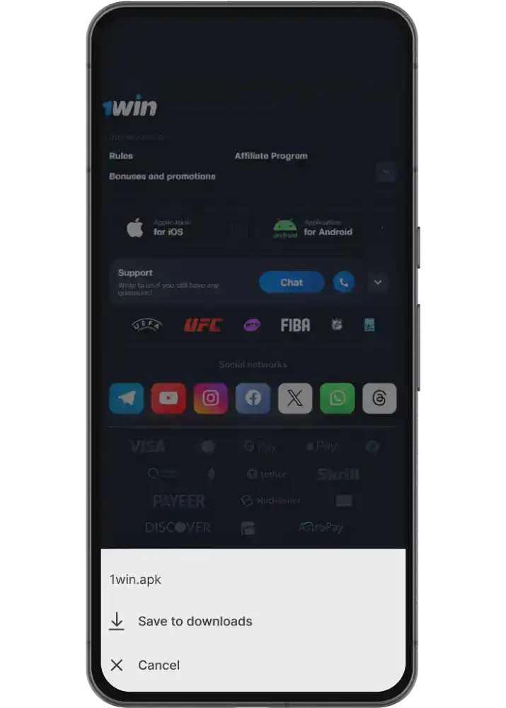 1win download
