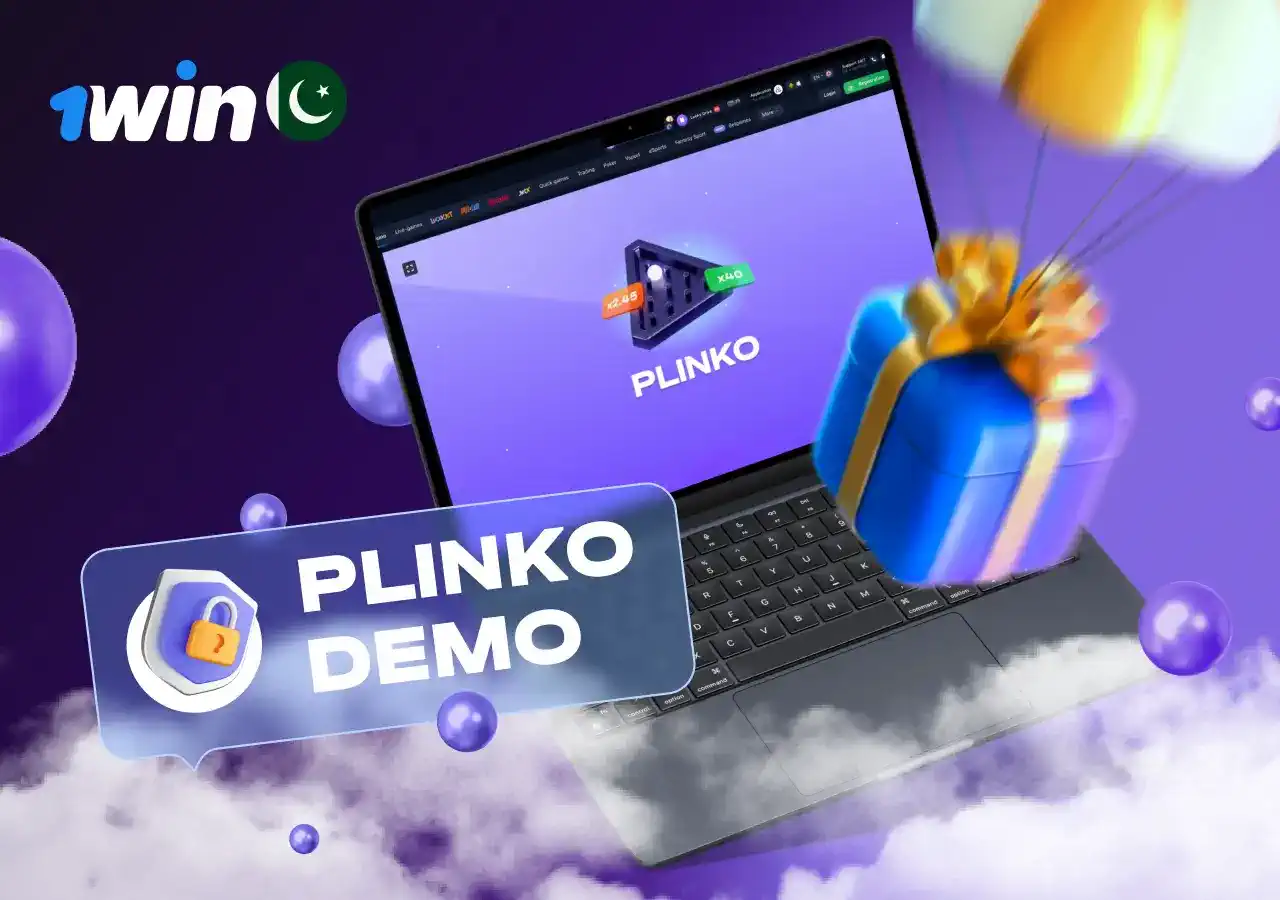Play 1win Plinko demo mode