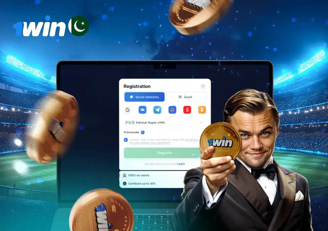Register on 1win to get a bonus
